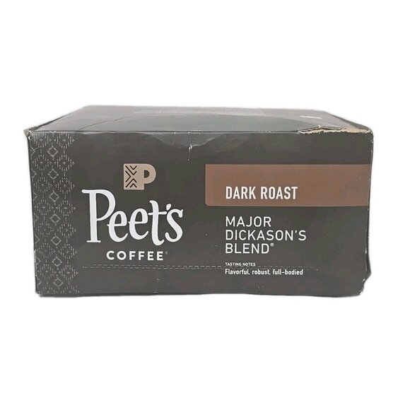Peets Coffee Major Dickason's Blend Dark Roast Coffee 32 K-Cup Pods For Keurig - Picture 8 of 10